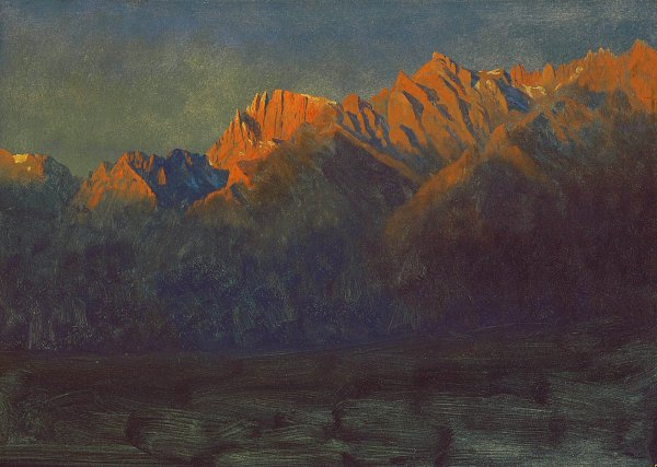 Albert Bierstadt Sunrise