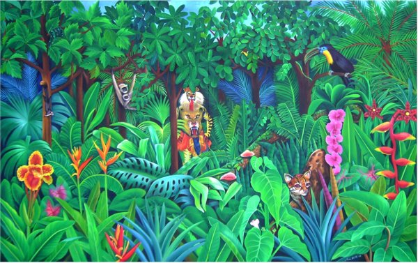 Анри Руссо примитивизм джунгли