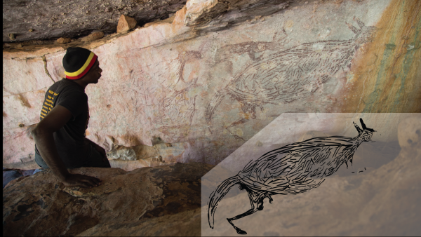 Наскальная живопись аборигенов Австралии
