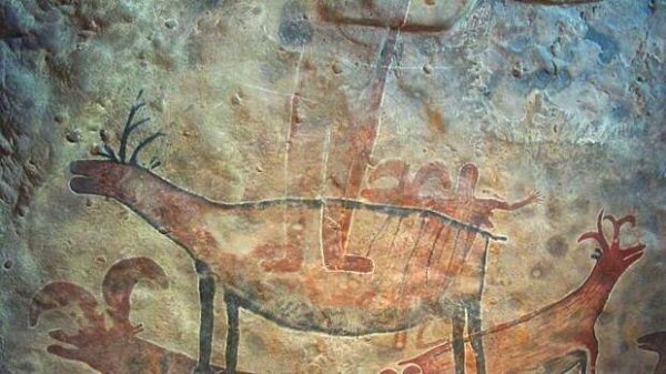 Египетская Наскальная живопись