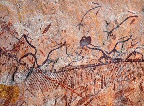 Наскальная живопись Брэдшоу