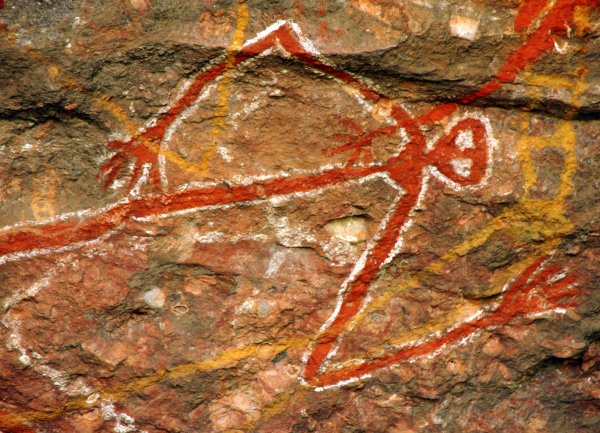 Национальный парк Какаду Наскальная живопись