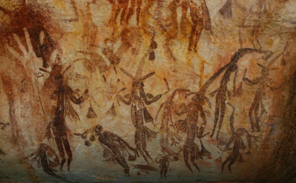 Картины Брэдшоу наскальные