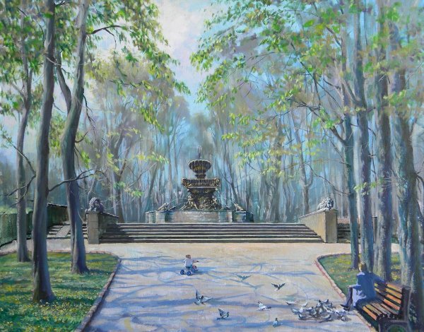 Фонтан парк Центральный Ставрополь