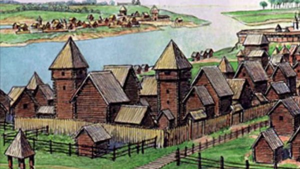 Киевский Детинец 10 век