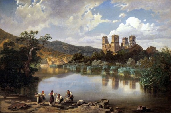 Италия 1860 год пейзаж