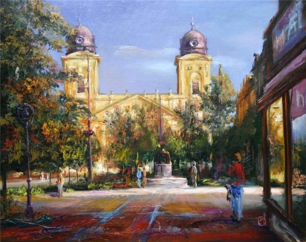 Венгерский художник Gergely Imre (1868-1914)