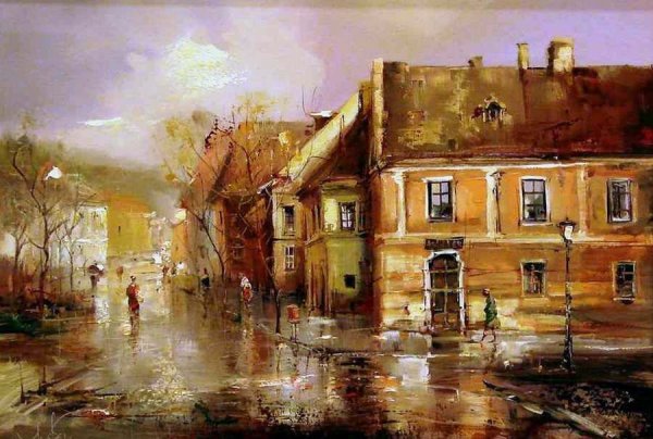 Картины художника Иштван чок