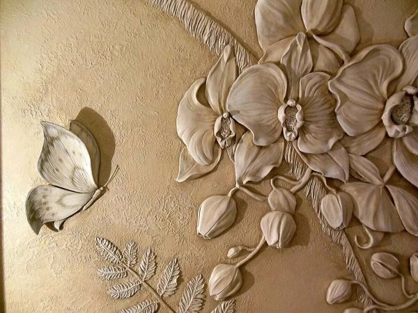 Декоративная штукатурка барельеф