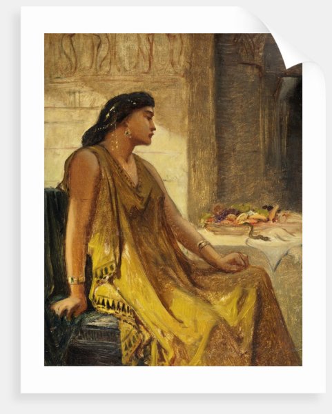 "Клеопатра" Джона Уильяма Уотерхауса.