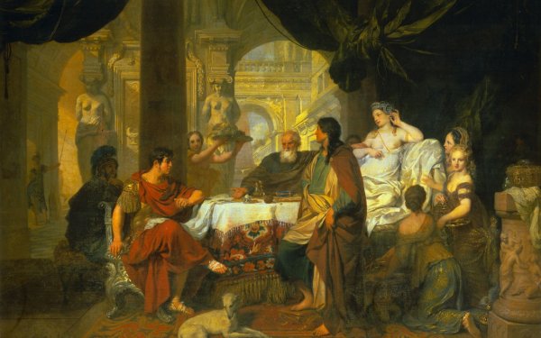 Джованни Тьеполо пир Клеопатры