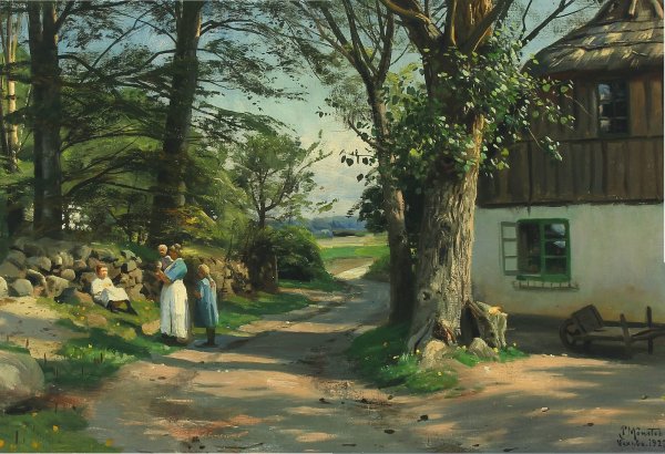 Датский художник Петер мёрк мёнстед 1859 -1941