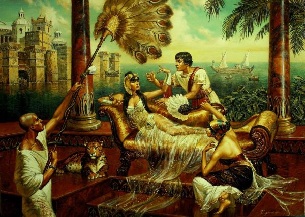 Клеопатра и Марк Антоний