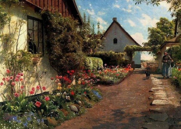 Художник педер Монстед