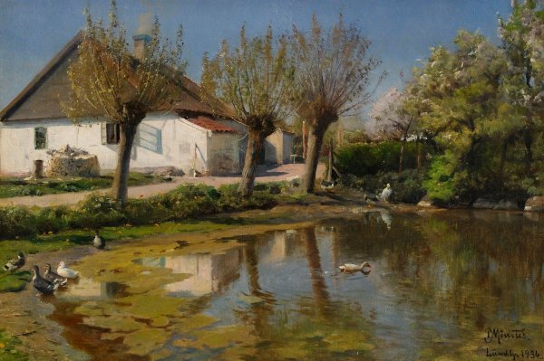 Датский художник Петер мёрк мёнстед