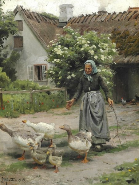 Петер мёрк мёнстед 1859 -1941.