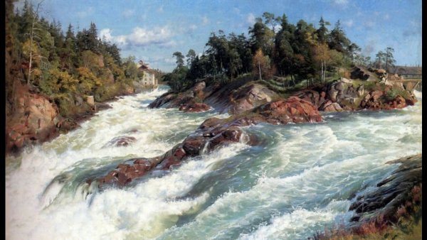 Художник Peder Mørk Mønsted (1859 - 1941)