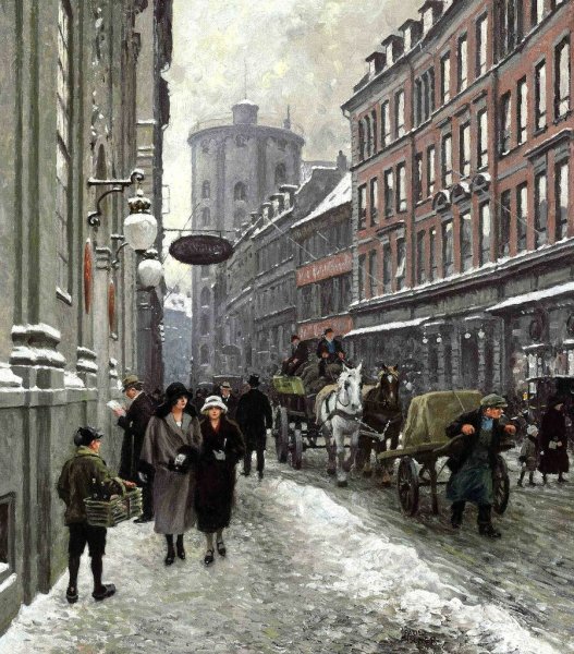 Художник Поль Густав Фишер