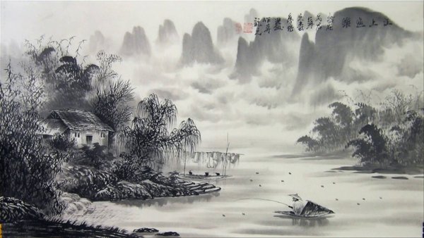 Китайская Монохромная живопись