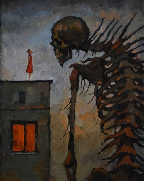 Мрачные картины русских художников