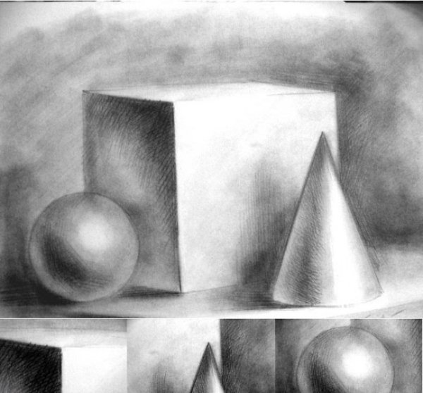 Штриховка карандашом