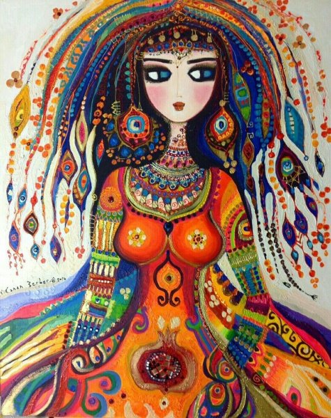 Этнический стиль в живописи