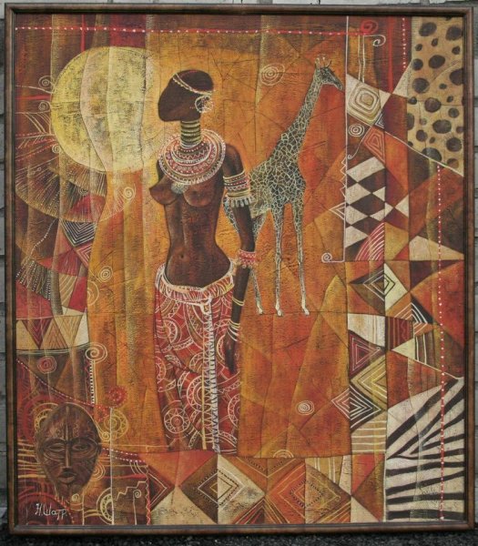 Африканские мотивы Гумилева живопись