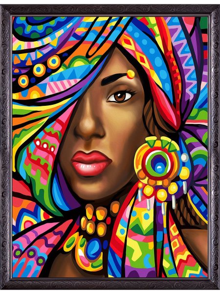 Этнический портрет африканки