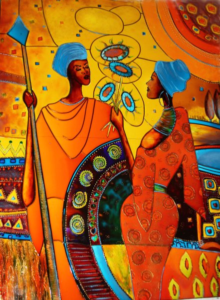 Африканские мотивы Гумилева живопись