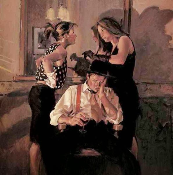 Raymond Leech 1949 британский художник