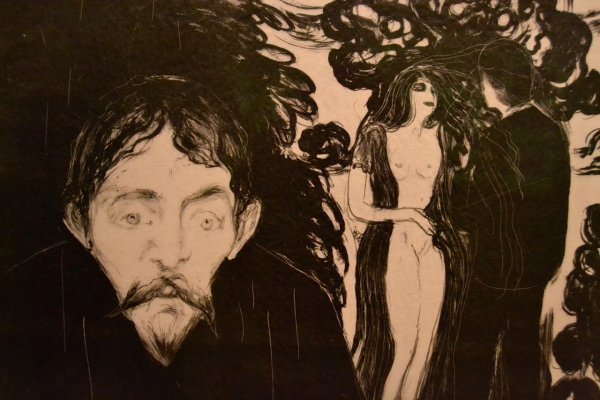 Эдвард Мунк ревность