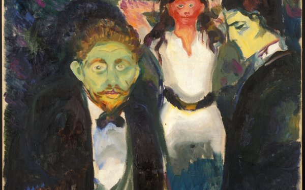 Эдвард Мунк ревность картина