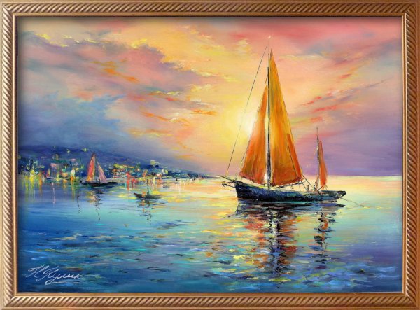 Море художник Кулик Наталья