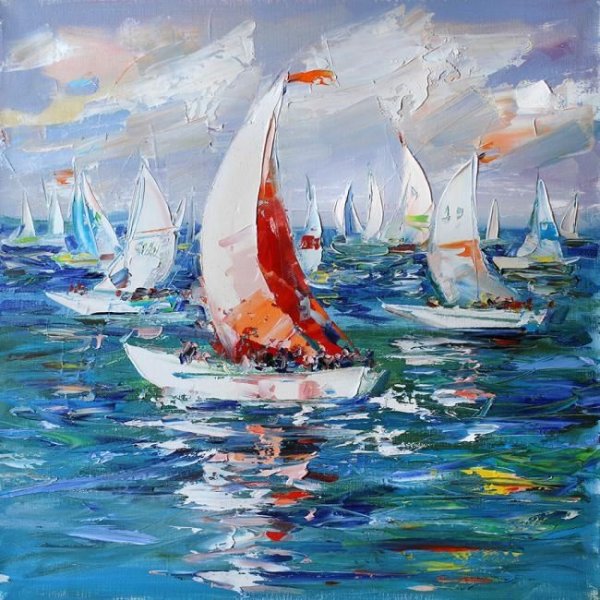 Людмила Скрипченко художник картины Ялта