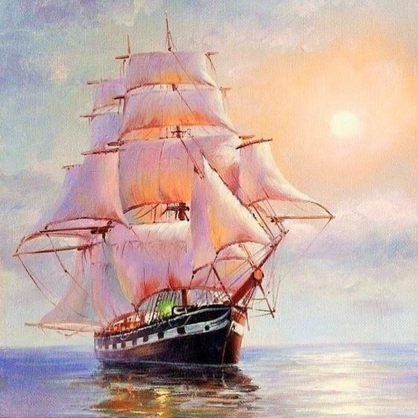 Картина Алые паруса художник Айвазовский