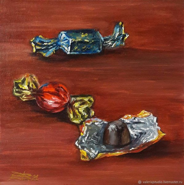 Шоколад в живописи