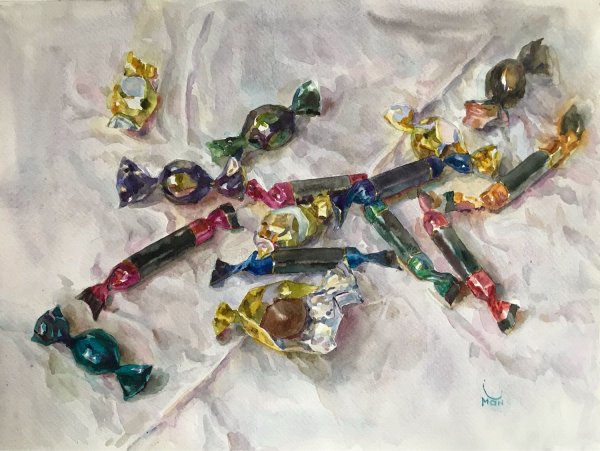 Сладости в живописи