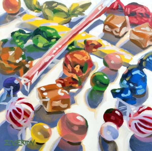 Конфеты в живописи