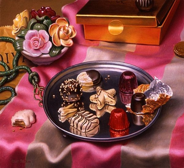 Известные картины с конфетками