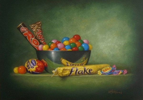 Живопись конфетки