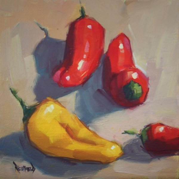 Овощи живопись