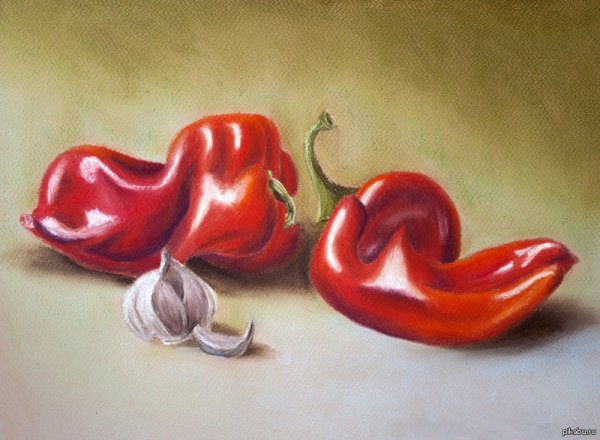 Перец в живописи