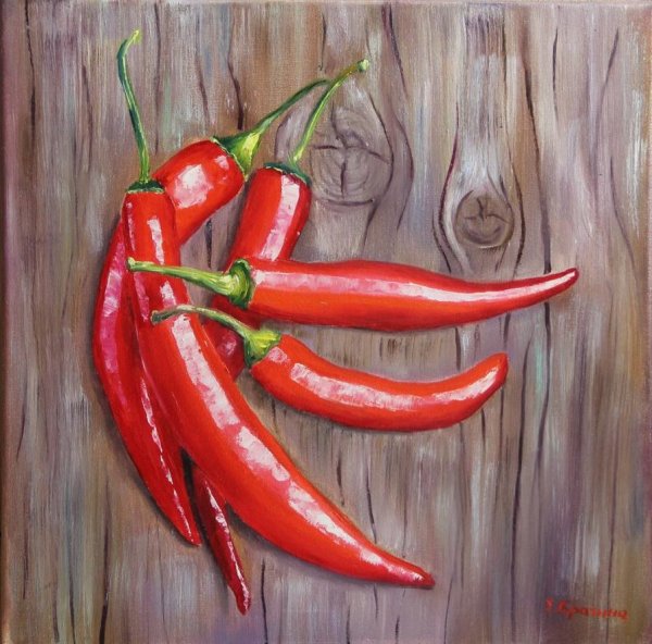 Перец в живописи