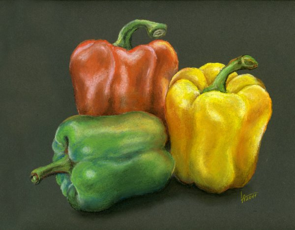 Болгарский перец в живописи