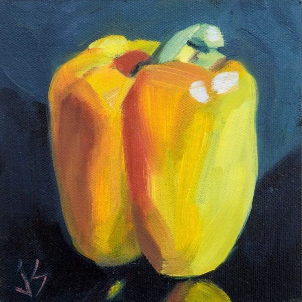 Болгарские перцы Этюд