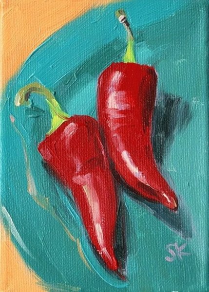 Перец в живописи