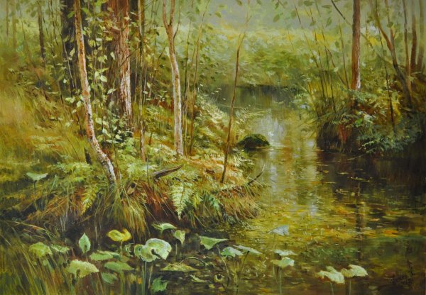 Болото Шишкин картина