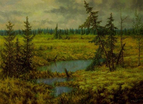 Шишкин болото Полесье