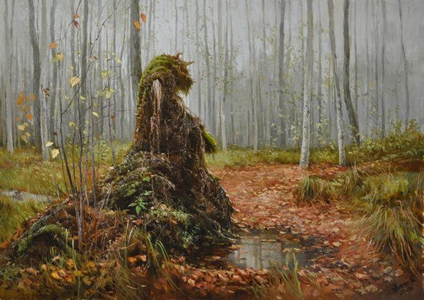 Болота в живописи