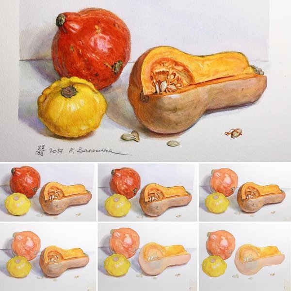 Елизавета Залегина овощи